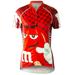 Brainstorm Gear 2015 Women s M&Ms Red Cycling Jersey - MMRE-W (Red - XL)