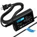 PwrON Compatible 65W AC Adapter Charger Replacement for Sony Vaio 19.5V 3.3A Vgp-ac19v43 Laptop Power