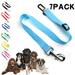 Dog Seat Belt 7 Pack Adjustable Dog Safety Harness Pet Seat Belt Durable Dog Seat Belts Seat Belt for Large Medium Small Dogs for Pet Family