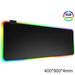 RGB Gaming Mouse Pad Large Mouse Pad Gamer LED Computer Mouse Keyboard Mat with Backlight 400x900x4mm