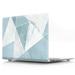 Geometric Marble for MacBook Pro Retina 15 (2012-2015 Models: A1398) Hard Shell Case with Keyboard Cover [C]