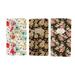 Hard Cover Classic Notebook Antique Floral Flat Daily Planner Brown Paper Journals Writing Pad for Kids Students(Random Pattern)