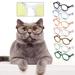 Opolski Pet Glasses Eye-catching Realistic Looking Plastic Stylish Glasses Pet Dress Up Supplies for Outdoor