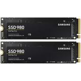 Samsung MZ-V8V1T0B/AM 980 PCIe 3.0 NVMe SSD 1TB (2-Pack)