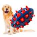 SESAVER Squeaky Dog Chew Ball Toy Interactive Rubber Puppy Chew Ball Comfortable Squeaky Dog Ball Toys Pet Chew Toy for Teething