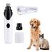 Dog Nail Grinder and Clipper Pet Nail Manicure Trimmer with Grinding Wheel for Small Large Dogs Cats Claw Care & Grooming