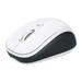 Manhattan Dual-Mode Mouse - BluetoothÂ® 4.0 2.4 GHz Wireless - Three Buttons With Scroll Wheel Black & White