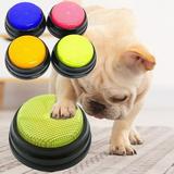 Cheers US Voice Recording Button Dog Buttons for Communication Interactive Dog Talking Button Set Animal Communication Button 30 Seconds Recordable Answer Buzzers for Pet