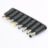 8PCS Universal AC DC Power Charger Adapter Tips For Laptop Notebook In 1 SET
