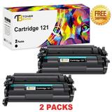 Toner Bank Compatible for Canon CRG-121 121 Toner Cartridge Black Compatible for Canon 121 D1620 D1650 CRG121 Cartridge 121 for Canon Image CLASS D1620 D1650 Printer Ink (Black 2-Pack)