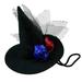 Adjustable Halloween Pet Witch Hat Cat Puppy Dog Halloween Party Cosplay Costume Headwear Accessories