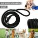 Duety Adjustable Pet Leash Climbing Nylon Rope Dog Leash 4.6ft/140cm Long for Medium/Large Dog Walking (Black)