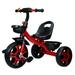 LELINTA Kids Tricycles for 3 Years Old Kids Boys Girls Toddler Beginner Bike Trikes Pedal Bike with 3 Wheel Storage Bin Front Basket & Back Basket & Adjustable Seat Height