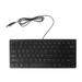 ESTONE Mini Ultra Thin Quiet 104 Keys Multimedia USB Wired Keyboard For Laptop Desktop