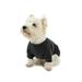 Leveret Dog Cotton Pajama Solid Dark Grey XXL