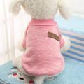 Dog Sweater Pet Knitted Clothes - Classic Plaid Pull Over Turtleneck Dog Sweaters with Leash Hole Warm Dogs Winter Clothing for Small Medium Dogs Cats Puppy