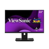 ViewSonic VG2448A 24 Inch IPS 1080p Ergonomic Monitor with Ultra-Thin Bezels HDMI DisplayPort USB VGA and 40 Degree Tilt for Home and Office