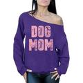 Awkward Styles Dog Mom Sweater Pet Mother Off Shoulder Tops for Women