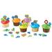 Learning Resources ABC Party Toppers Early Alphabet Learning Sorting Cupcake Letters Vocabulary Toy Cupcakes Ages 3+