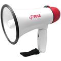 Pyle Megaphone Speaker PA Bullhorn - Built-in Siren - 20 Watt Adjustable Volume Control & 800 Yard Range - Ideal for Football Soccer Baseball Cheerleading Fans Coaches & Safety Drills - PMP20