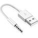ACE USB Charging Sync Data Cable for Shuffle 3rd 4th 5th 6th 7th Generation - White