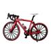 Fridja Mini Alloy Racing Bicycle Toy Mini Mountain Bike For Vehicle Home Decoration