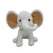 CenturyX Baby Cartoon Elephant Plush Toys Cotton Large Size Stuffed Animal Plush Doll Soothing Pillow Kids Cute Toys Bed Plush Animals white elephant yellow-brown ears 25cm*25cm*25cm