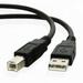 25ft USB Cable for: Canon Office Products MG5420 Wireless Color Photo Printer with Scanner and Copier - Black