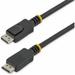 STARTECH - Latching DisplayPort 1.2 Male to Male Lead 1m Black