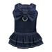 Fashion Clothing For Pet Dogs Cats Pet Dog Dress Spring And Summer Pet Clothing Spring Cute Pet Supplies Denim Dress Pet Denim Dress