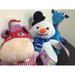 Set of 3 Disney Junior Jr Doc Mcstuffins Chilly Snowman Hallie Stuffn Plush Doll