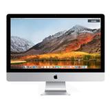 Apple A Grade Desktop Computer iMac 27-inch (Retina 5K) 3.4GHZ Quad Core i5 (Mid 2017) MNE92LL/A 48 GB 2 TB HDD 5120 x 2880 Display Dual Boot Hi Sierra/Windows 10 Pro Keyboard and Mouse