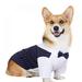 TINKER Gentleman Dog And Cat Clothes Wedding Suit Formal Shirt For Small Dogs Bowtie Tuxedo Pet Outfit For Cat Spring And Summer Suits Cats Thin Section Small Suit Dress Teddy Shirt