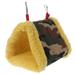 ZUARFY Winter Warm Bird Cage Parrot Hammock Hanging Bed Cave House Swing Nest Tent