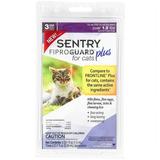 Sentry Sentry Fiproguard Plus for Cats & Kittens 3 Applications - (Cats over 1.5 lbs) Pack of 2