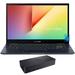ASUS VivoBook Flip 14 Home & Business 2-in-1 Laptop (AMD Ryzen 5 5500U 6-Core 14.0 60Hz Touch Full HD (1920x1080) AMD Radeon 36GB RAM 2TB PCIe SSD Backlit KB Win 10 Pro) with D6000 Dock