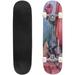 Still life in watercolor A book a vase with a rose and a wooden horse Outdoor Skateboard Longboards 31 x8 Pro Complete Skate Board Cruiser