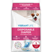 Vibrant Life Disposable Diapers for Female Dogs - Small