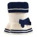 Xmarks Dog Sweater Bowknot Puppy Sweater Dress Warm Dog Princess Dress Knitted Clothes Knitwear Skirt for Cat Dog Girl