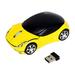 Winter Savings Clearance! Suokom Wireless Mouse Cute Car Shape 2.4G Portable Wireless Computer Mice with USB Receiver 1600DPI Optical Desk Accessories for Laptop PC Mac Computer Home School Office