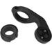 Bike mount compatible with Garmin Edge - GPS bike computer handlebar mount in black