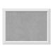 Amanti Art Blanco White Framed Magnetic Board 32 x 24 in.