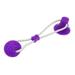 Pretty Comy Pet Supplies Self-playing Rubber Ball Toy With Suction Cup Dog Interactive Molar Chew Toy Teeth Cleaning Tool