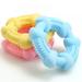 TPR Rubber Milk Flavor Pet Puppy Teether Toys for Small Medium Puppies Training Pool Floating Chew Ring Toys