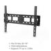 TV Wall Mount Tilting Bracket for Most 32-70 Inch LED LCD OLED Plasma Flat Curved Screen TVs with Max VESA 400x600mm Low Profile and 10 Degrees Tilting Supports up to 110lbs