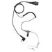 Single Wire Acoustic Tube Surveillance Earpiece Headset for Motorola CP185 Two Way Radio