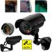 DODOING Dummy Camera(1-2-4pcs)with LED Flashing Light Fake CCTV Surveillance System Outside& Indoor Fake Camera Dummy