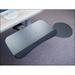 Slimline Phenolic Keyboard Platform With Swivel Mouse & Lever Free Sit-Stand Arm