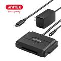 Unitek IDE/SATA to USB C 3.0 Adapter Universal IDE Hard Drive Little Triangle pro Converter for 2.5 /3.5 Inch IDE and SATA External HDD/SSD Support 10TB