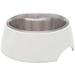 Loving Pets Ice White Retro Bowl 1 count - Medium Pack of 3